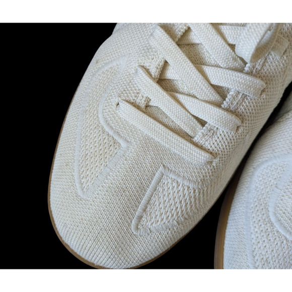 Rothys Bone White The RS01 Casual Sneaker Size 9 Mens Knit Lace Up Comfort - Picture 10 of 16